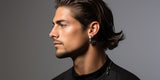 Cómo Elegir Pendientes para Hombre Según la Forma de Tu Rostro
