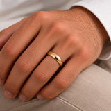 Half-round plain band