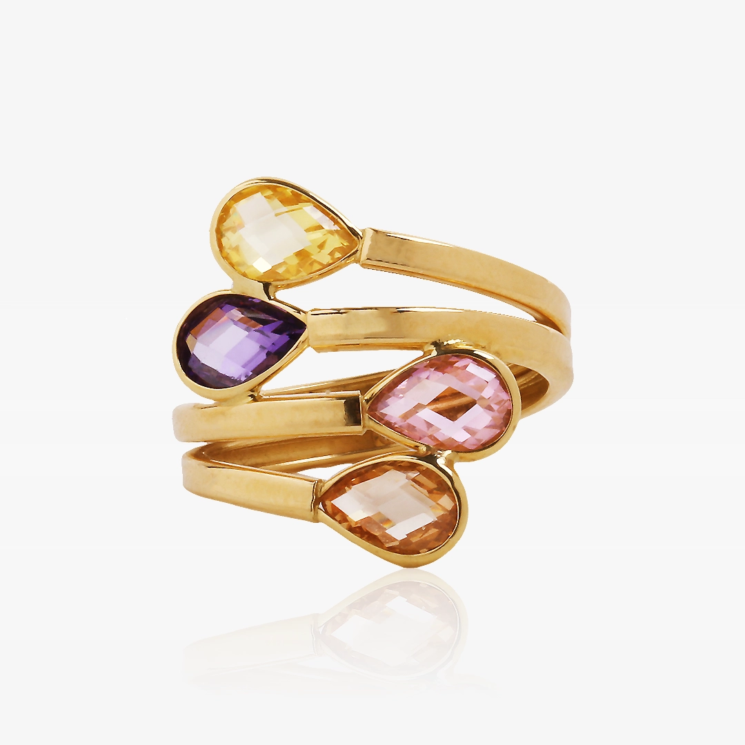 Quadruple Color Ring