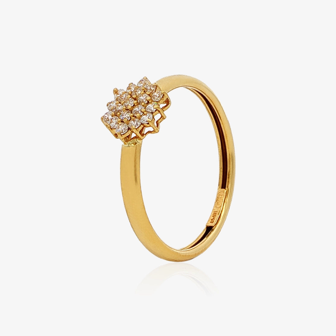 Hexagonal Stone Ring