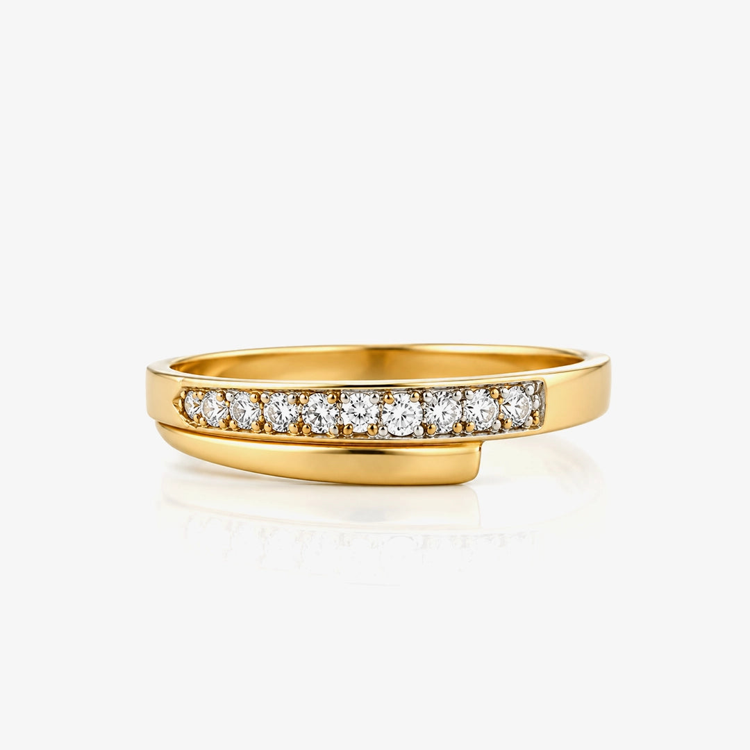 Anillo cruzada