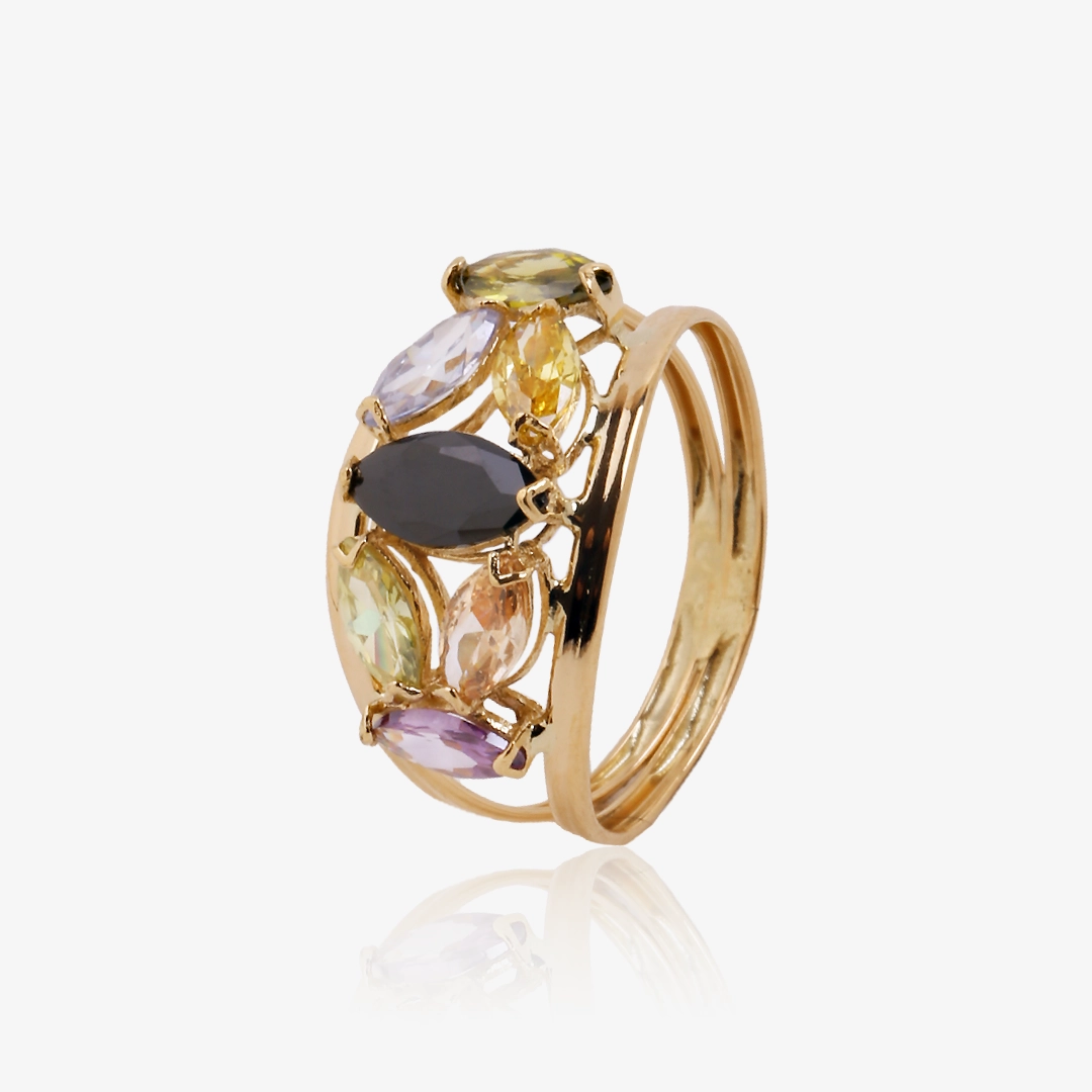 Marquise Colored Ring