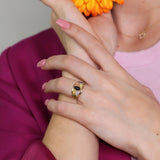Marquise Colored Ring
