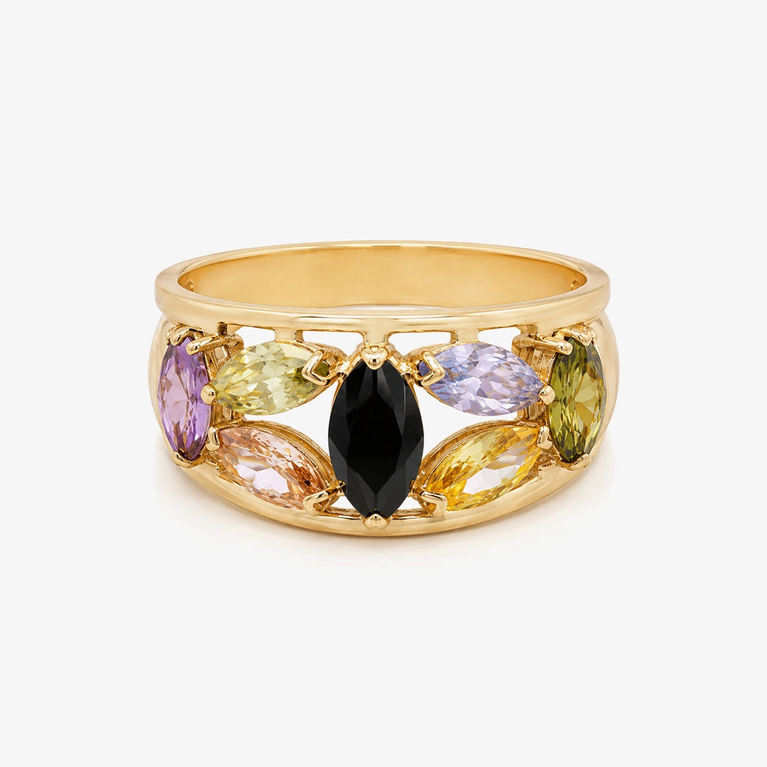 Marquise Colored Ring