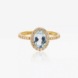 Aquamarine Ring