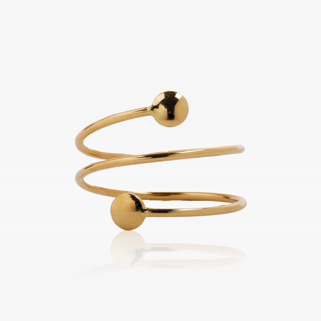 DOTS spiral ring