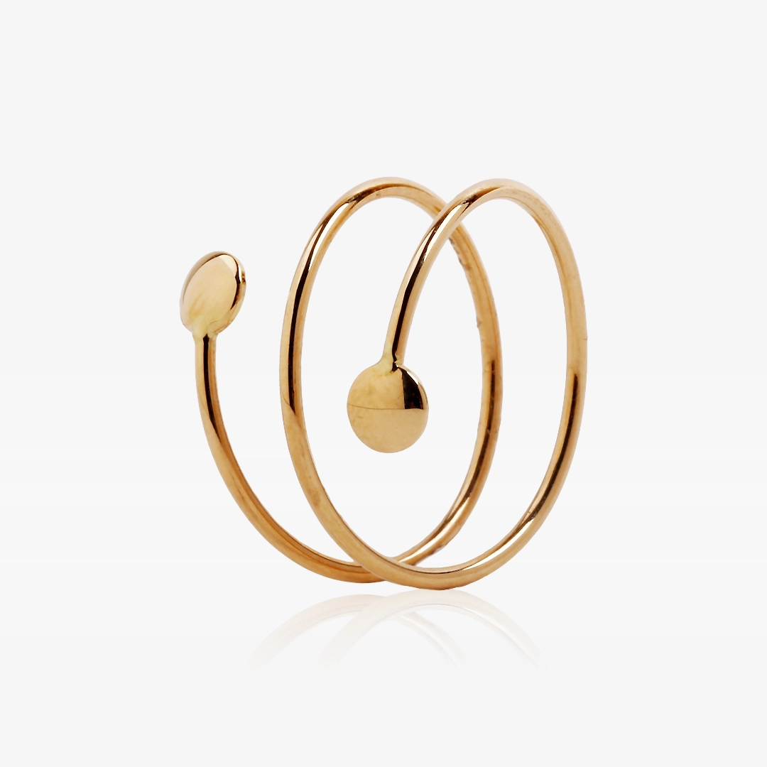 DOTS spiral ring