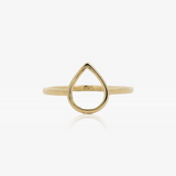 Filigree Teardrop Ring