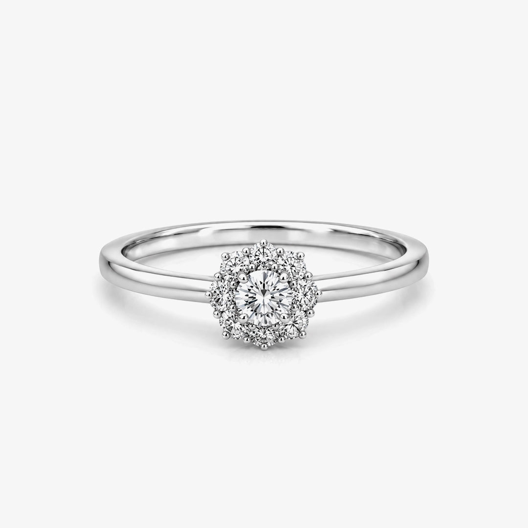 Anillo diamantes