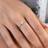 Anillo diamantes