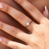 Anillo diamantes