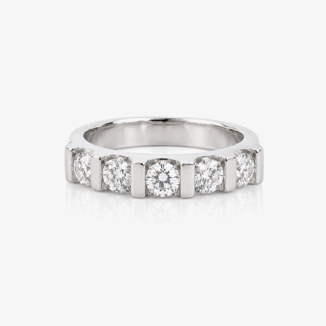 Anillo Diamantes Cinquillo