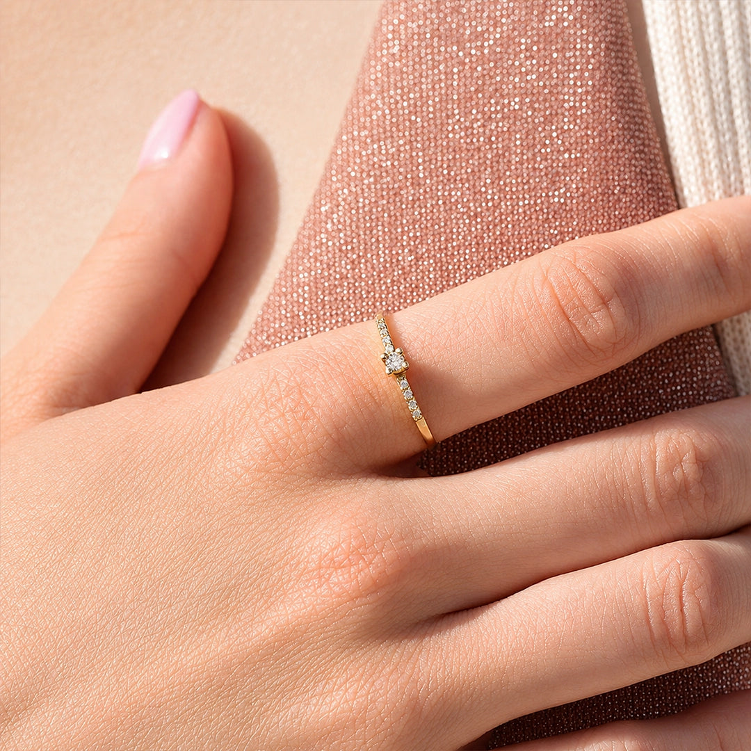 Anillo Diamantes