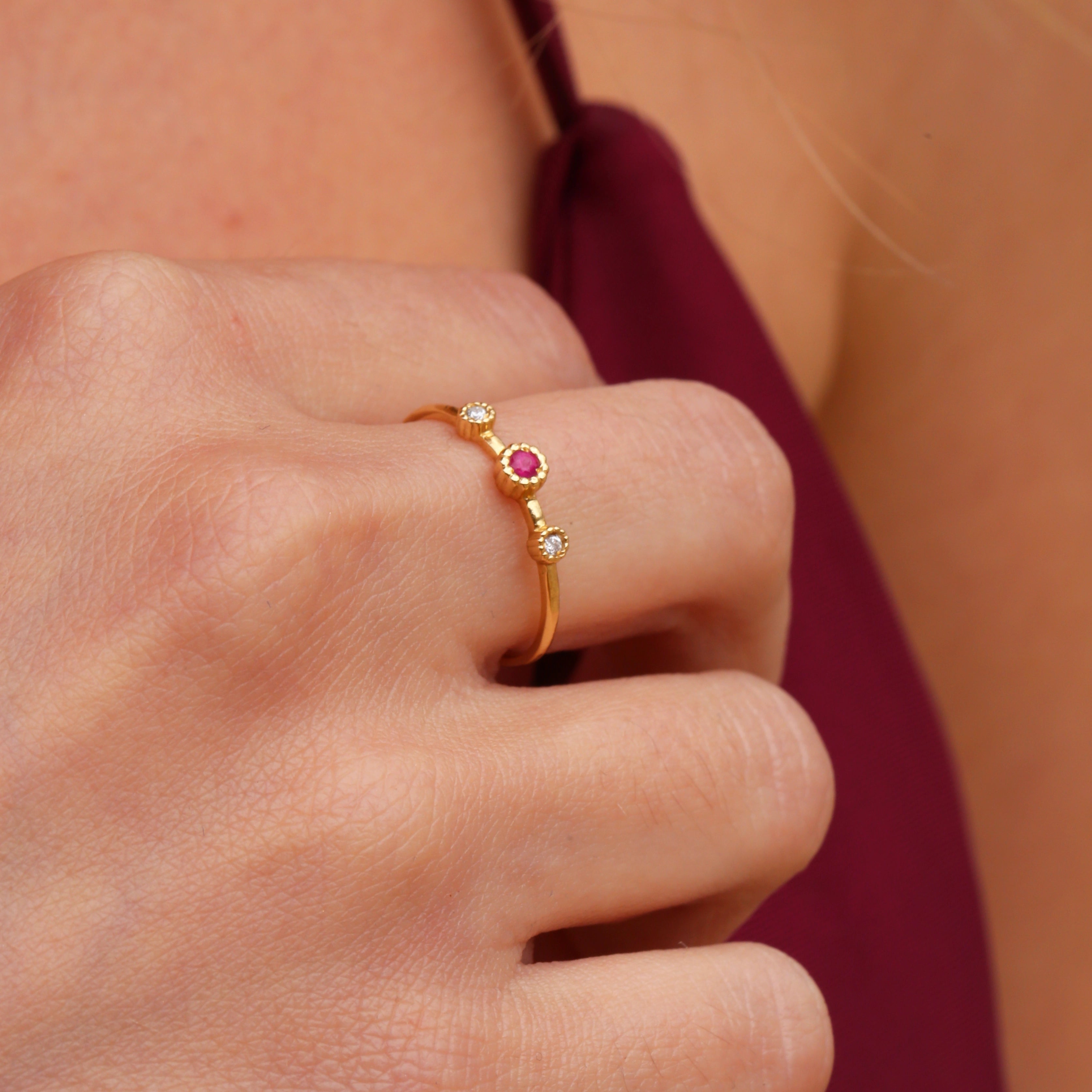 Anillo Rubí