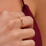 Anillo Rubí