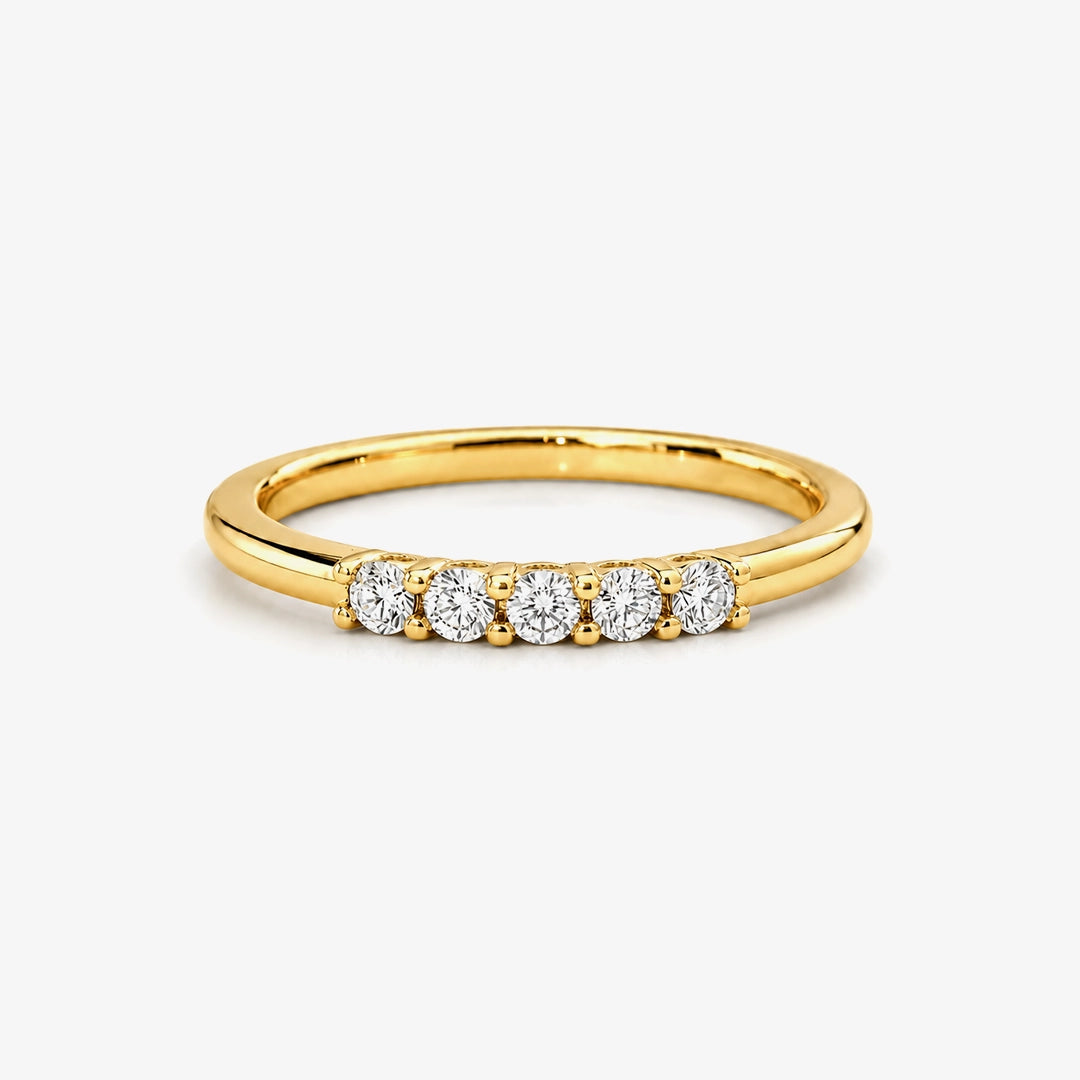 Anillo Cinquillo Diamantes