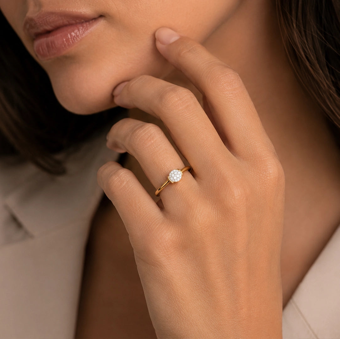 Anillo Diamantes