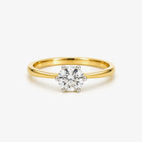Anillo solitario