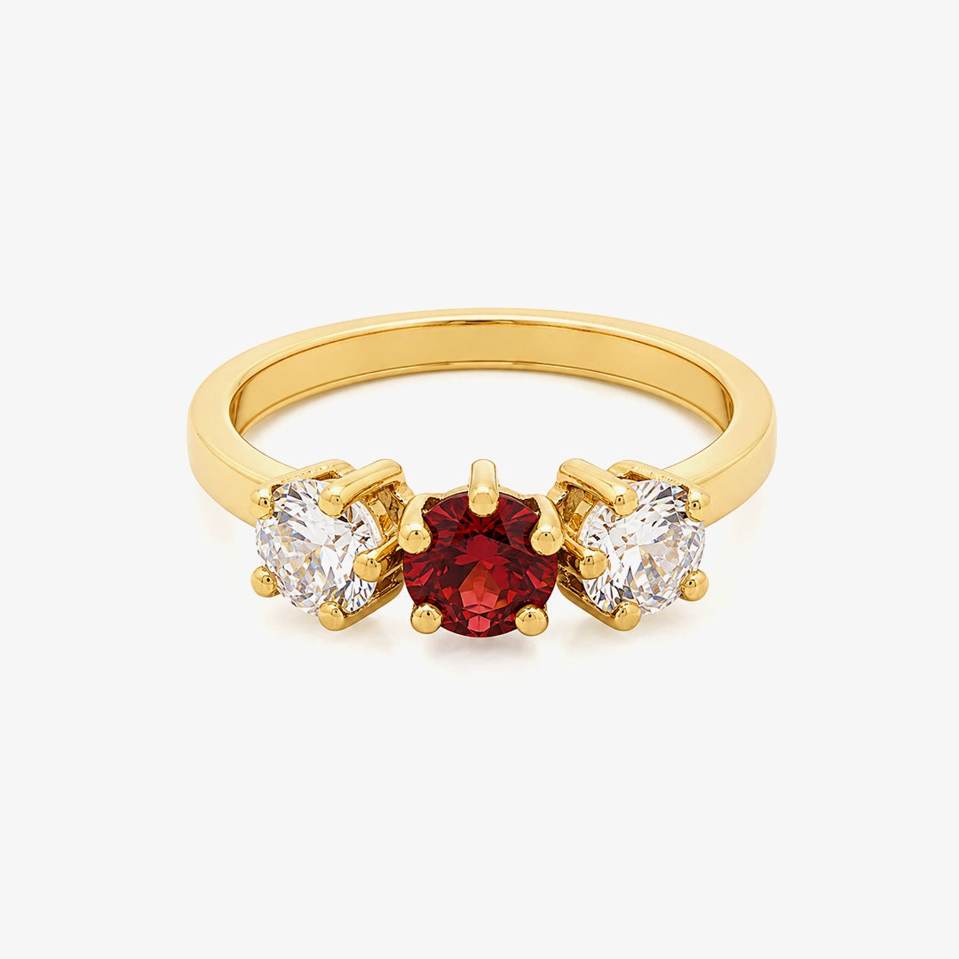 Anillo Tresillo Color