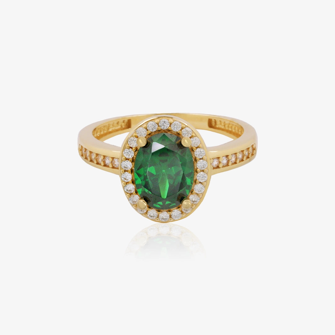 Green Stone Ring