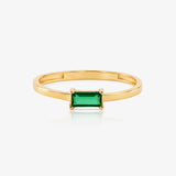 Rectangular Zirconia Ring