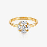 Round Claw Ring