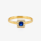 Anillo azul