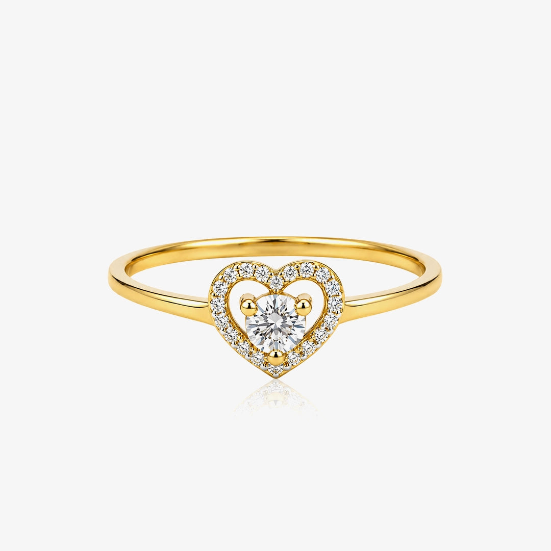 Princess heart ring
