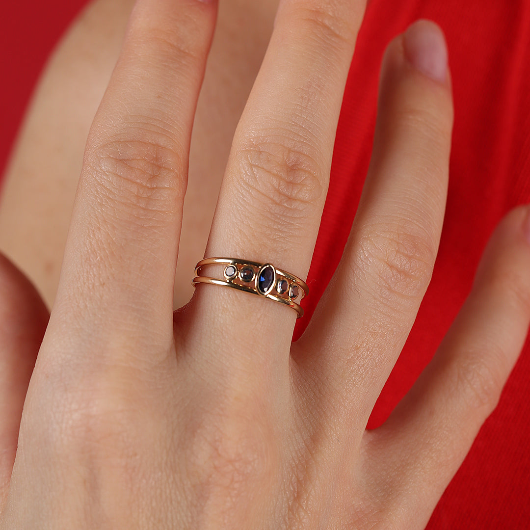 Double Wire Ring