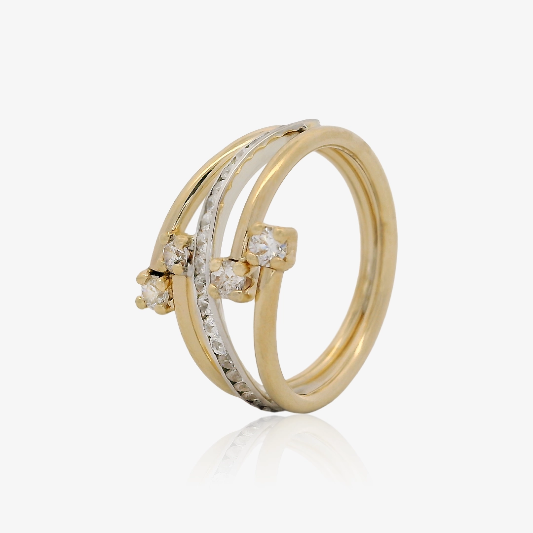 Two-Tone Duos Ring