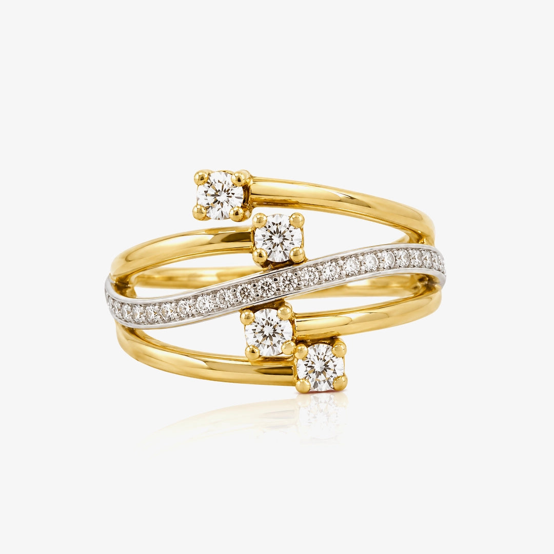 Anillo Bicolor Duos