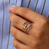 Spiral Colors Ring