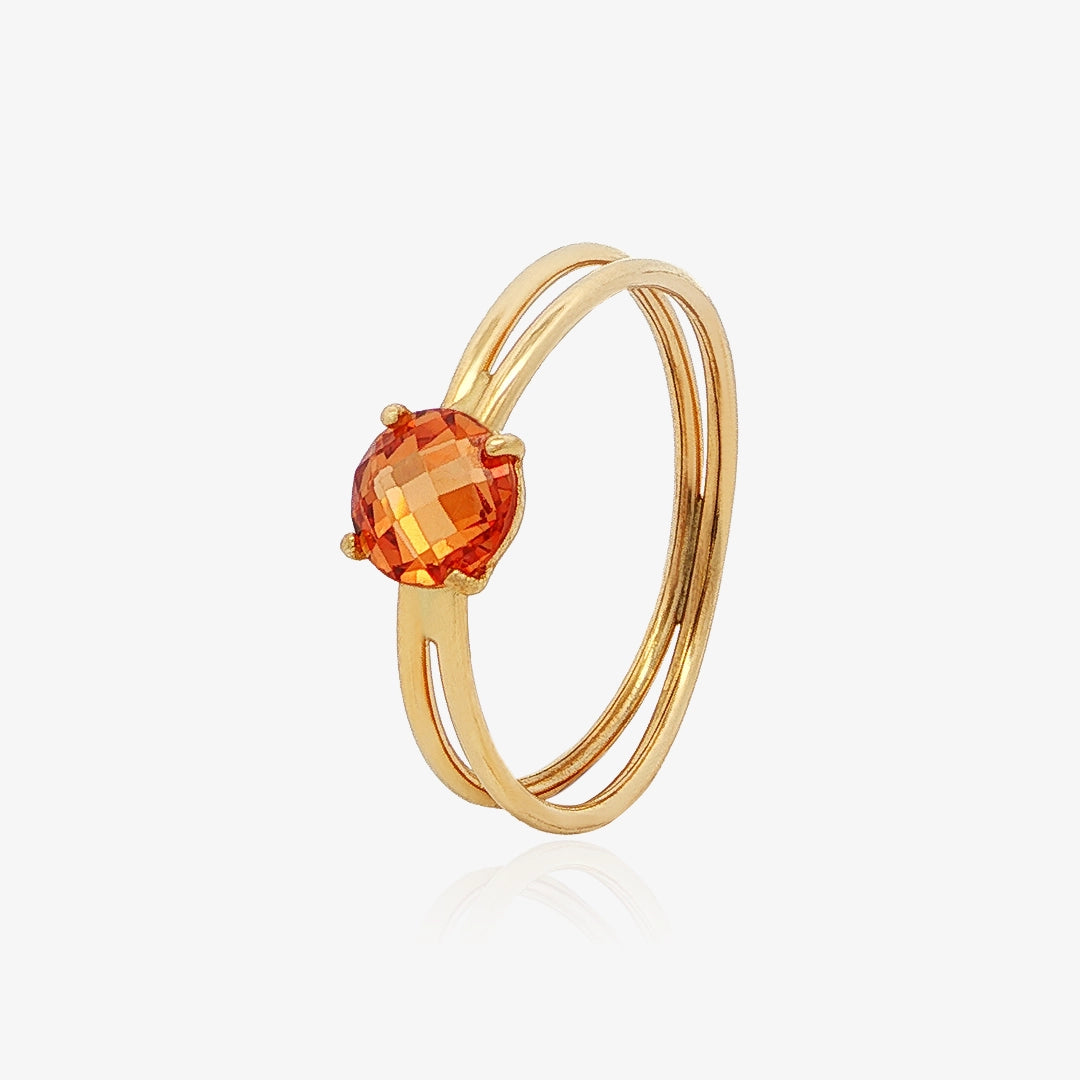 Anillo circonita