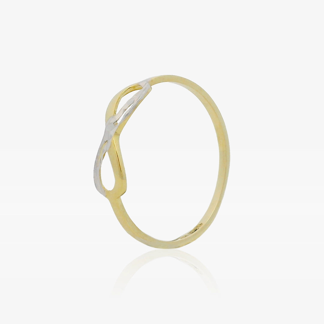 Anillo infinito lapidado