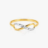 Anillo infinito lapidado