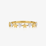Two-tone Star Ring