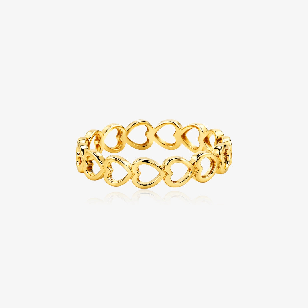 Anillo Corazones