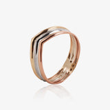 Anillo tricolor