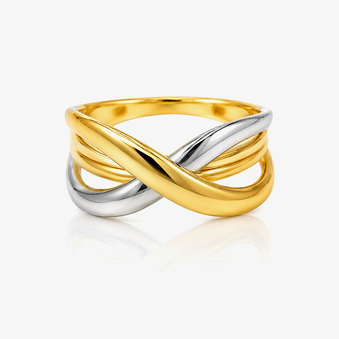 Anillo Bicolor Bandas