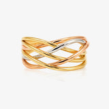 Crusader Tricolor Ring