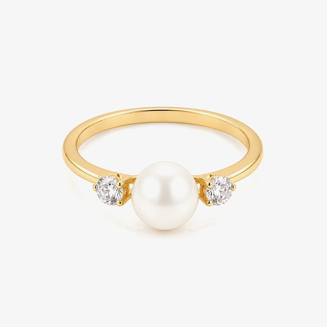 Anillo perla