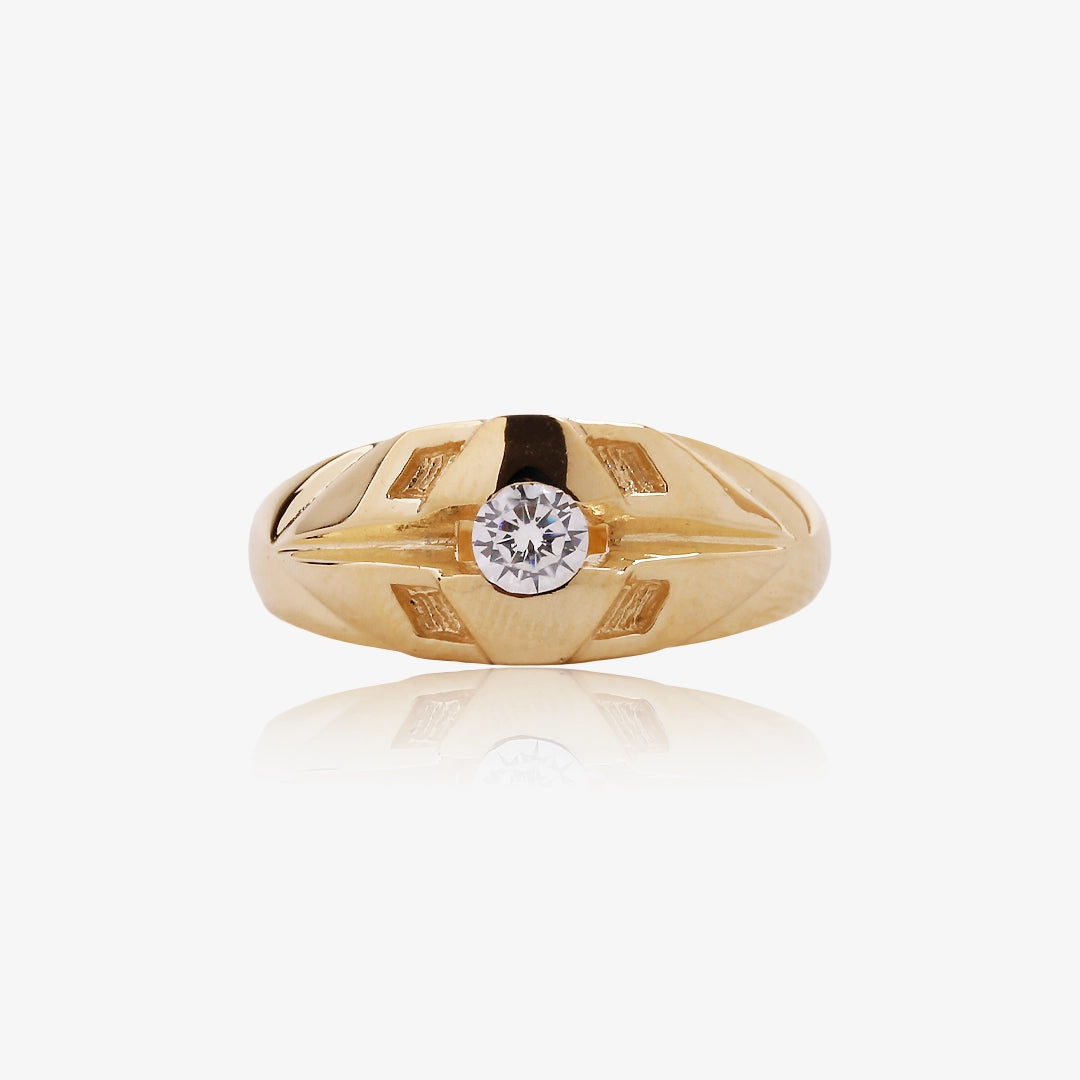 Carved solitaire