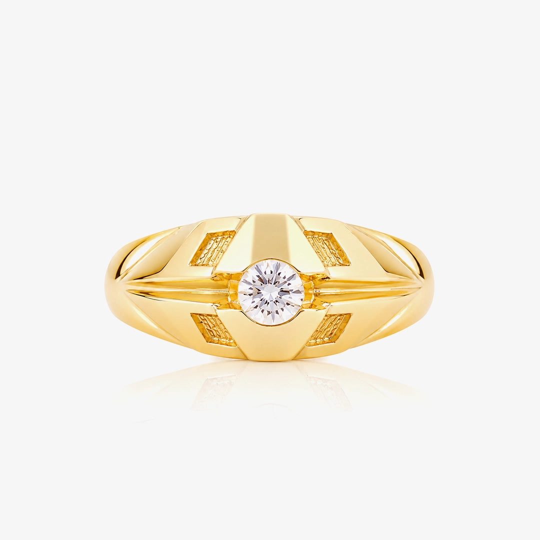 Carved solitaire