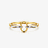 Anillo Diamante Oval
