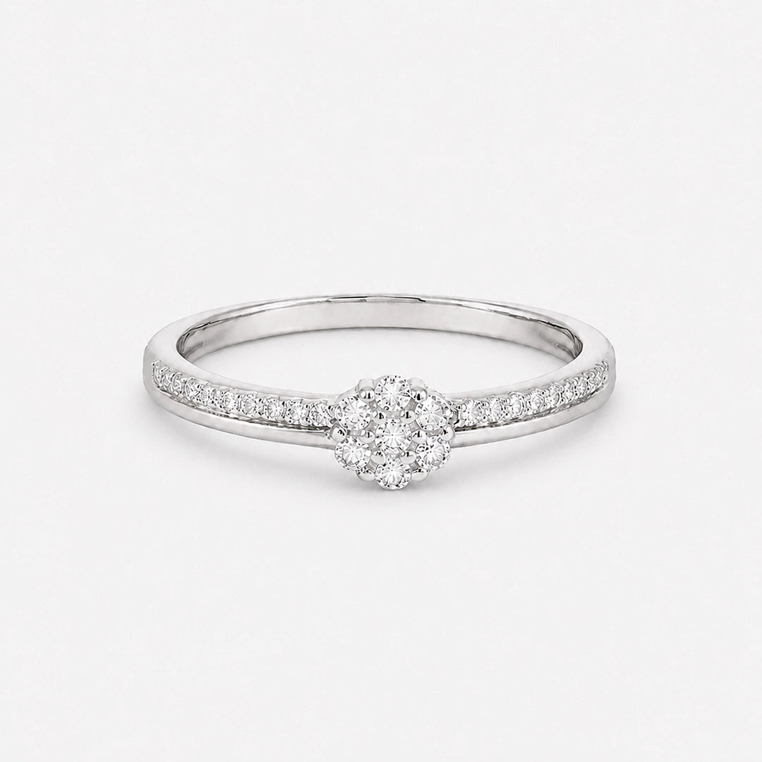 Anillo diamantes