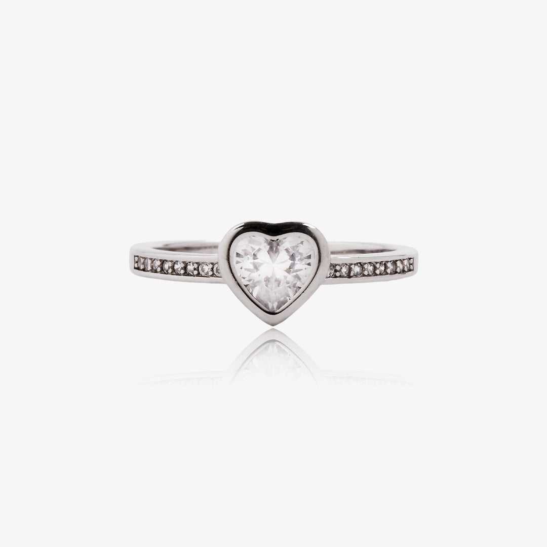 Anillo Corazon Central