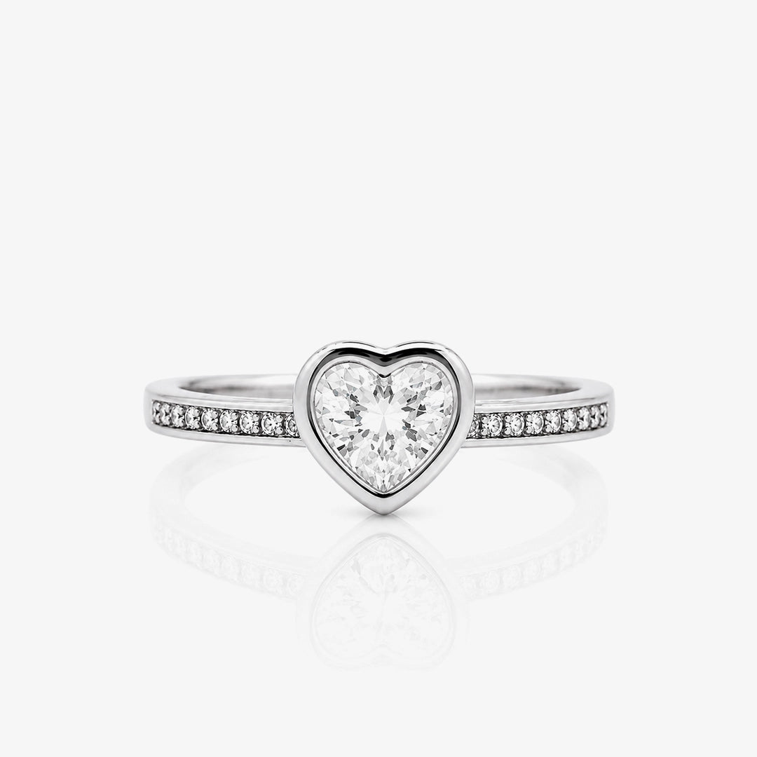 Anillo Corazon Central