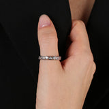 Anillo Corazones circonitas