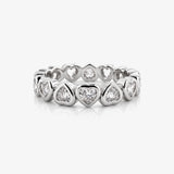 Anillo Corazones circonitas