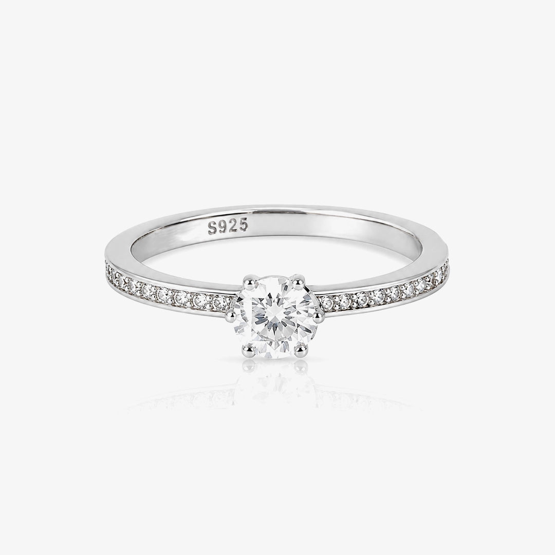 Anillo Plata Circonitas Luxilver